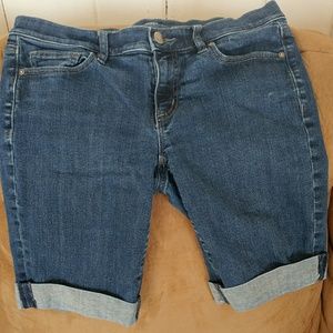 Loft Bermuda Denim Shorts